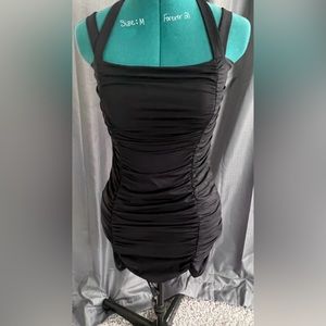 Black Bodycon Mini Dress